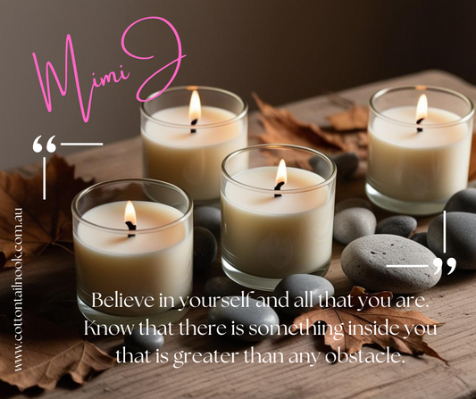 Caring for Your Cottontail Nook Candles:
