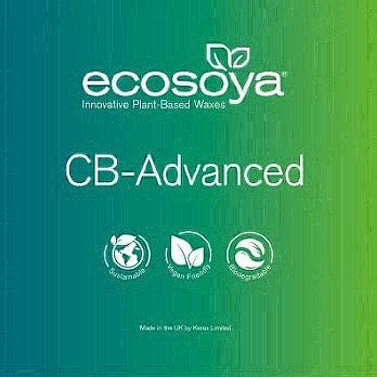ECOSOYA Cb-advanced PURE SOY WAX 100% Natural jar candle making Supplies