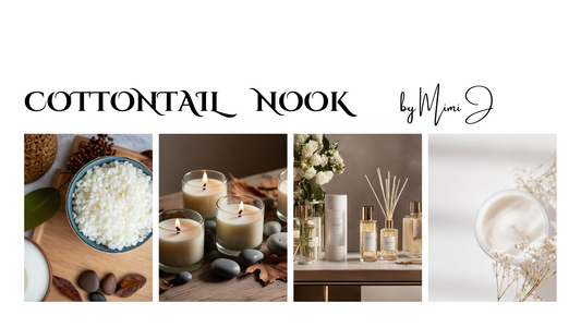 Welcome to Cottontail Nook: Where Home Fragrance Meets Heart