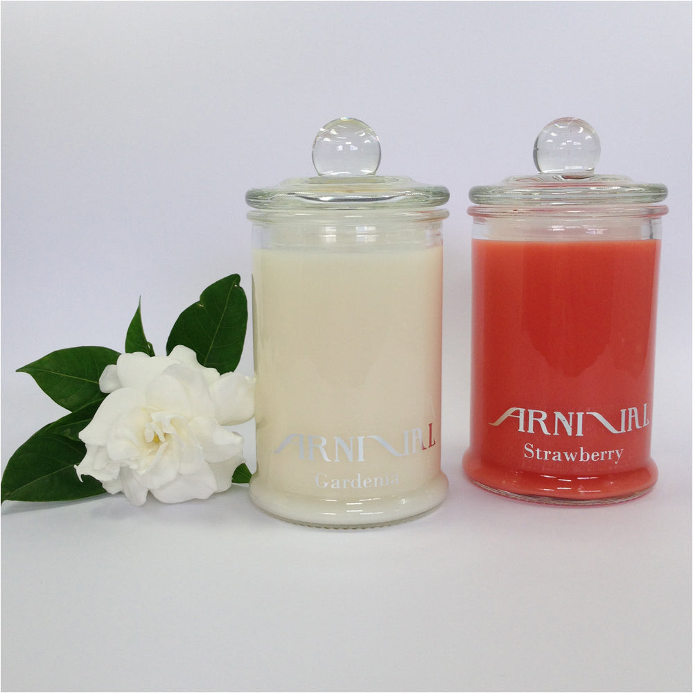 Pink Champagne & Exotic Fruits - Random Choice by Seller  Small Soy Candle
