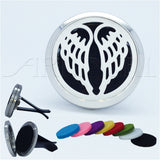 FRAGRANCE & ESSENTIAL OIL DIFFUSER + 8 FREE PADS | Car Air Vent Freshener, Aromatherapy