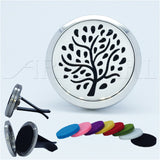 FRAGRANCE & ESSENTIAL OIL DIFFUSER + 8 FREE PADS | Car Air Vent Freshener, Aromatherapy