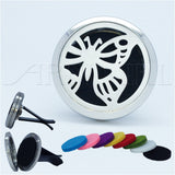 FRAGRANCE & ESSENTIAL OIL DIFFUSER + 8 FREE PADS | Car Air Vent Freshener, Aromatherapy