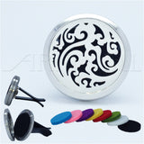 FRAGRANCE & ESSENTIAL OIL DIFFUSER + 8 FREE PADS | Car Air Vent Freshener, Aromatherapy