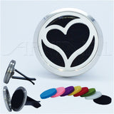 FRAGRANCE & ESSENTIAL OIL DIFFUSER + 8 FREE PADS | Car Air Vent Freshener, Aromatherapy