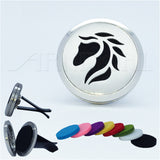 FRAGRANCE & ESSENTIAL OIL DIFFUSER + 8 FREE PADS | Car Air Vent Freshener, Aromatherapy