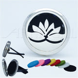 FRAGRANCE & ESSENTIAL OIL DIFFUSER + 8 FREE PADS | Car Air Vent Freshener, Aromatherapy