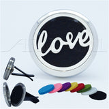 FRAGRANCE & ESSENTIAL OIL DIFFUSER + 8 FREE PADS | Car Air Vent Freshener, Aromatherapy