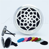 FRAGRANCE & ESSENTIAL OIL DIFFUSER + 8 FREE PADS | Car Air Vent Freshener, Aromatherapy