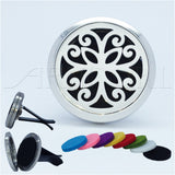 FRAGRANCE & ESSENTIAL OIL DIFFUSER + 8 FREE PADS | Car Air Vent Freshener, Aromatherapy