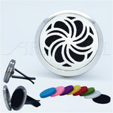 FRAGRANCE & ESSENTIAL OIL DIFFUSER + 8 FREE PADS | Car Air Vent Freshener, Aromatherapy