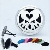 FRAGRANCE & ESSENTIAL OIL DIFFUSER + 8 FREE PADS | Car Air Vent Freshener, Aromatherapy