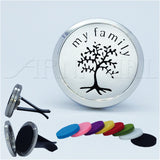FRAGRANCE & ESSENTIAL OIL DIFFUSER + 8 FREE PADS | Car Air Vent Freshener, Aromatherapy