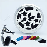 FRAGRANCE & ESSENTIAL OIL DIFFUSER + 8 FREE PADS | Car Air Vent Freshener, Aromatherapy