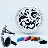 FRAGRANCE & ESSENTIAL OIL DIFFUSER + 8 FREE PADS | Car Air Vent Freshener, Aromatherapy