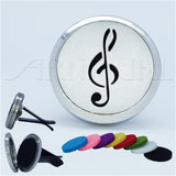 FRAGRANCE & ESSENTIAL OIL DIFFUSER + 8 FREE PADS | Car Air Vent Freshener, Aromatherapy
