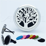 FRAGRANCE & ESSENTIAL OIL DIFFUSER + 8 FREE PADS | Car Air Vent Freshener, Aromatherapy