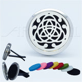 FRAGRANCE & ESSENTIAL OIL DIFFUSER + 8 FREE PADS | Car Air Vent Freshener, Aromatherapy