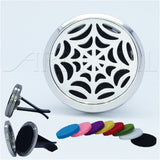 FRAGRANCE & ESSENTIAL OIL DIFFUSER + 8 FREE PADS | Car Air Vent Freshener, Aromatherapy