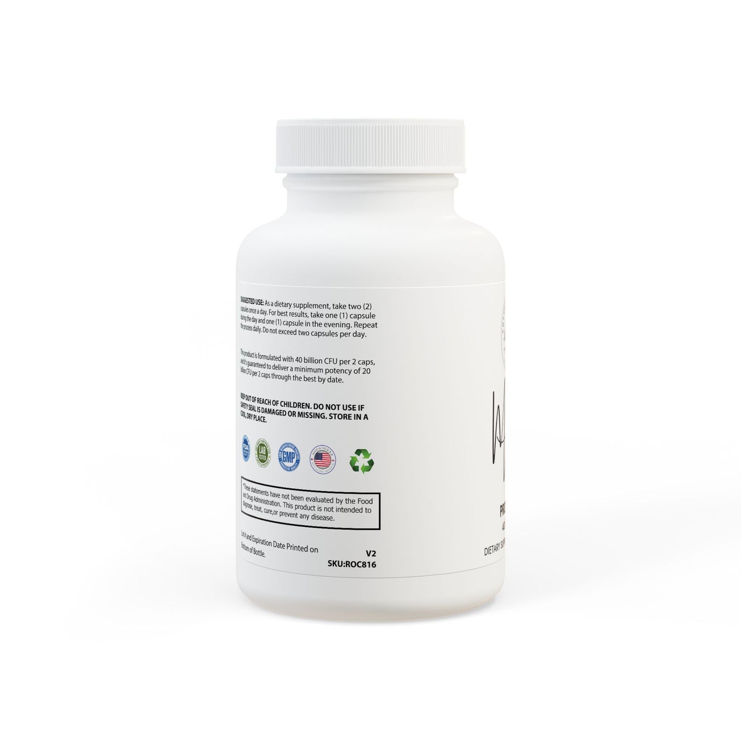 Probiotics Supplement (60 Capsules)