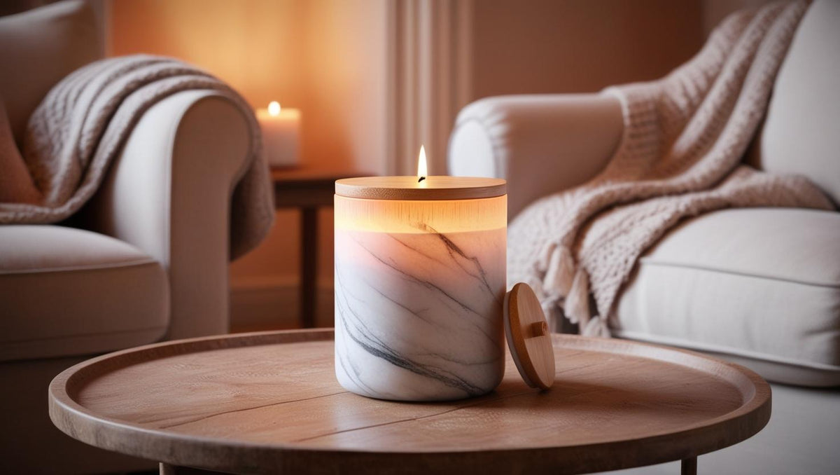 Marble Soy Candle
